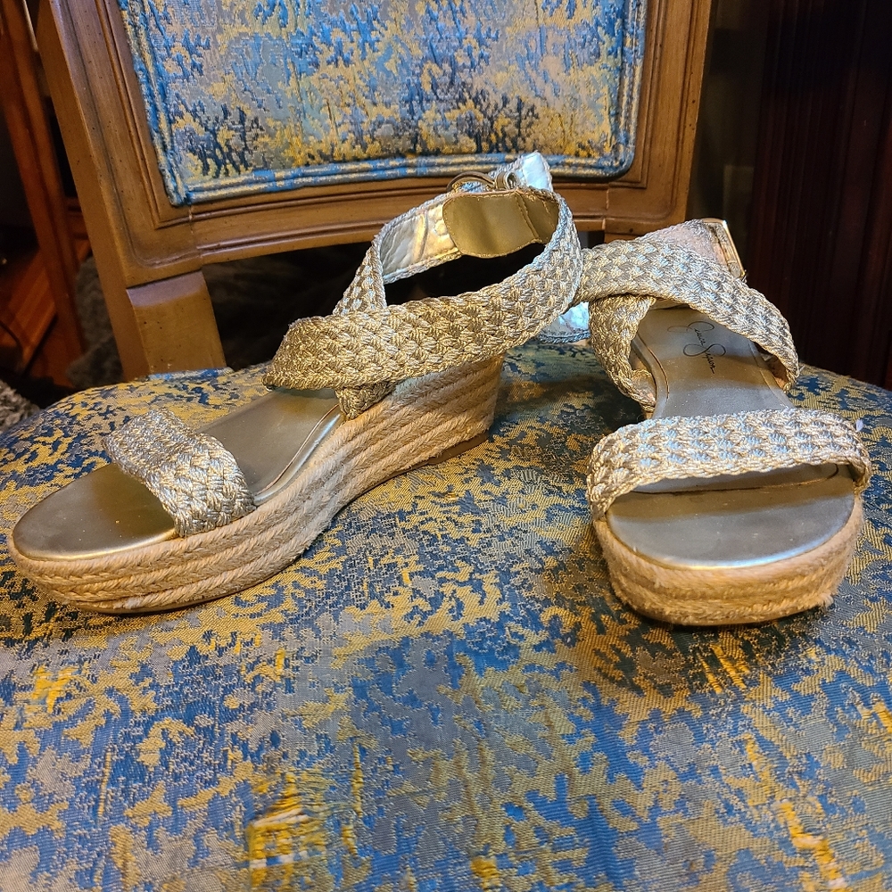 Jessica Simpson wedges